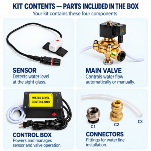 Automatic Return Tank Water-Level Control Assembly